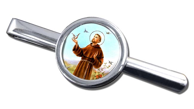 Francis of Assisi Tie Clip